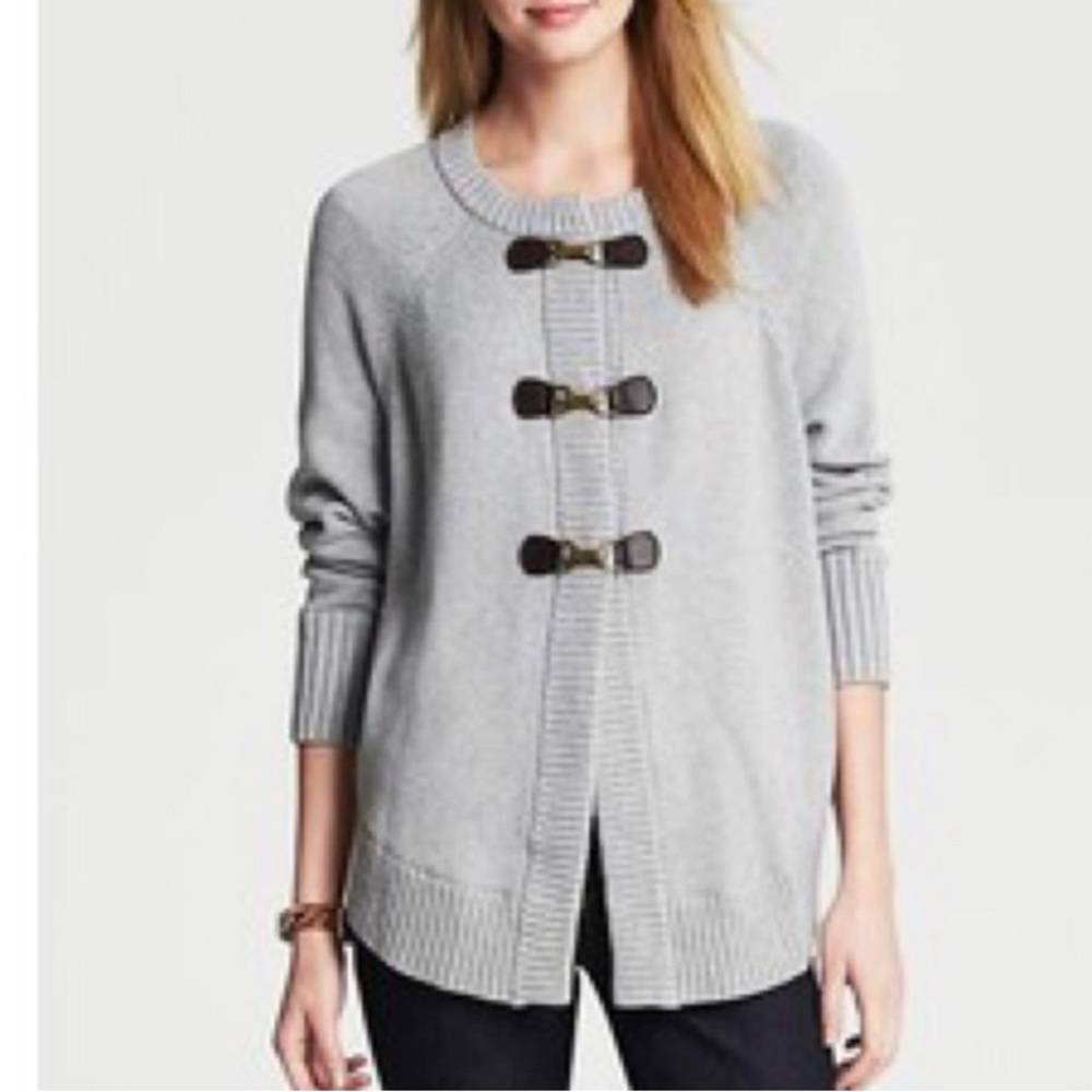 Banana republic buckle cape sweater